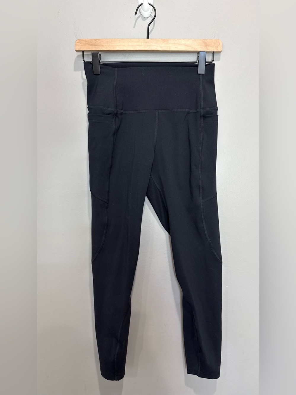 LNDR Fatal Attraction 7/8 Leggings Black High Rise Pocket Compression Medium